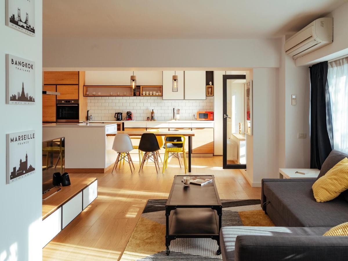 Central Modern Design Apartment Bucarest Exterior foto